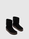 Round Toe Boots CADY BLACK